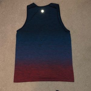 Lululemon Men’s Tank Top Short Sleeve Shirt Ombre